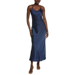 Point Womens  Satin Straight Dress